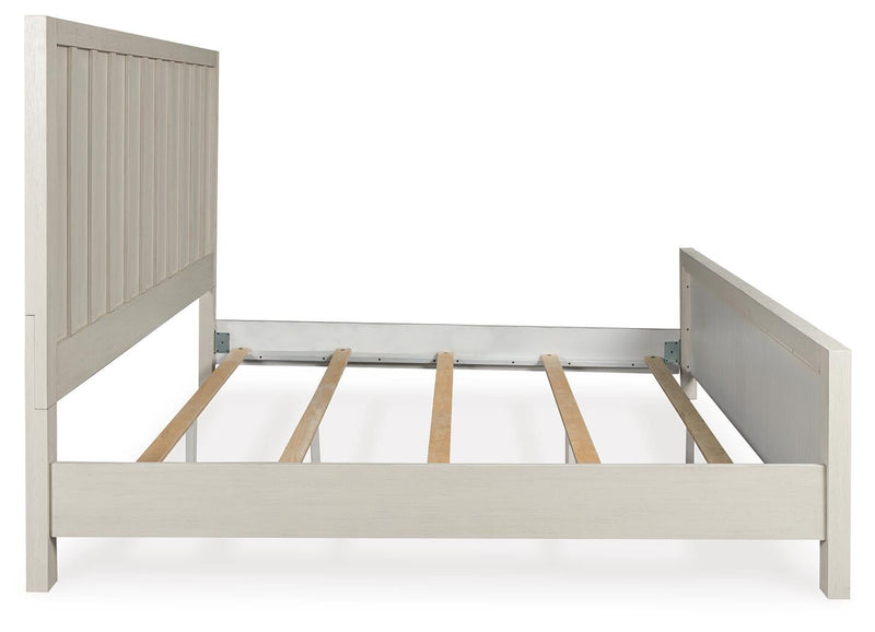 Shaybrock King Panel Bed, Dresser and Mirror