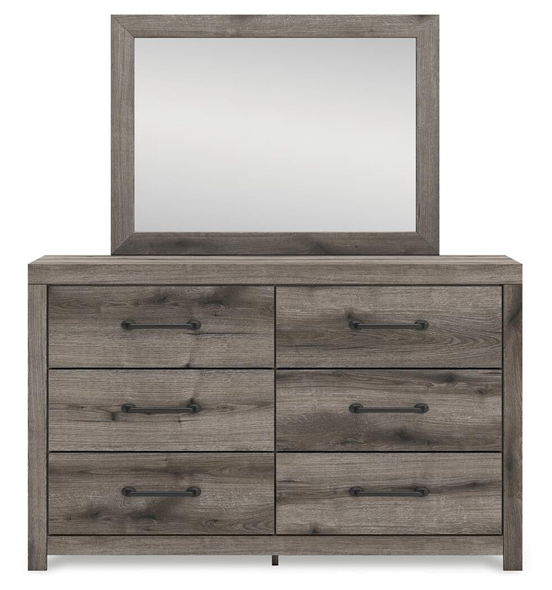 Urbanoore Queen Panel Bed, Dresser, Mirror, Chest and Nightstand