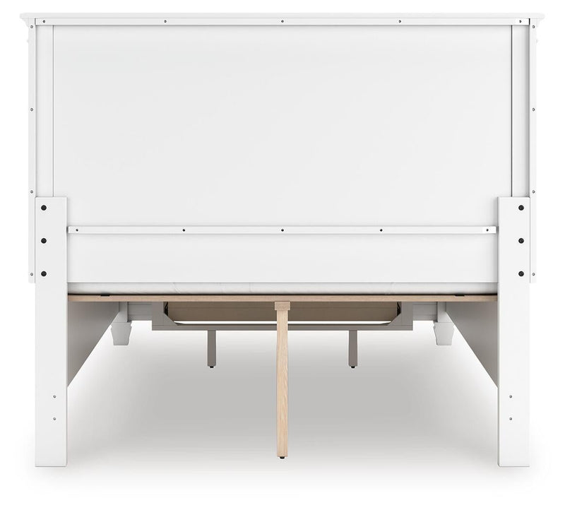 Fortman Full Panel Storage Bed, Dresser and Mirror
