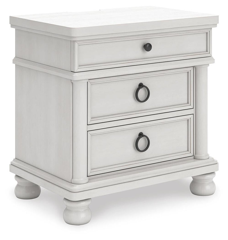 Chadworth King Poster Bed, Dresser, Mirror and Nightstand