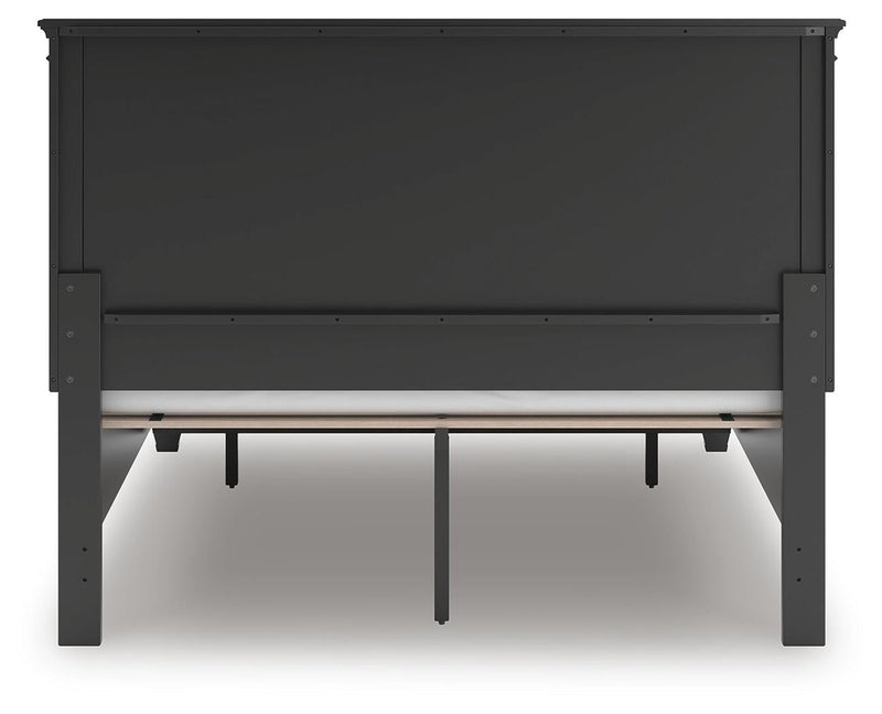 Lanolee Queen Panel Storage Bed, Dresser and Mirror
