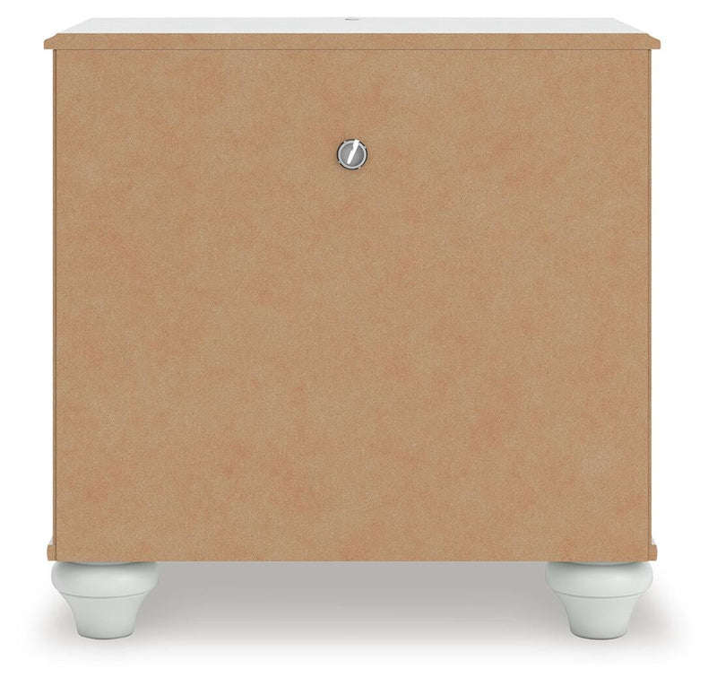 Maylilly Full Upholstered Panel Bed, Dresser, Mirror and Nightstand