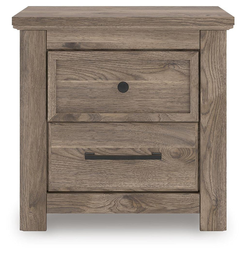 Keithland Queen Panel Bed with Mirrored Dresser and Nightstand