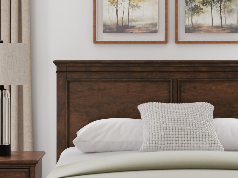 Danabrin Queen Panel Storage Bed, Dresser and Mirror