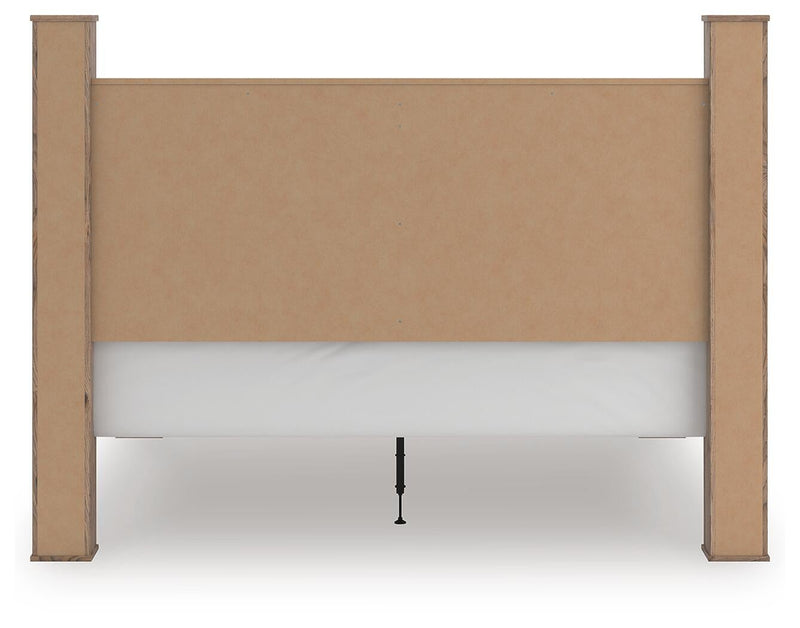 Keithland King Poster Bed, Dresser, Mirror and Nightstand