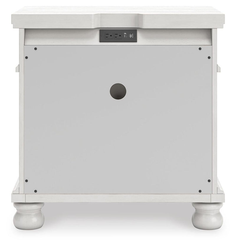 Chadworth California King Poster Bed, Dresser, Mirror and Nightstand