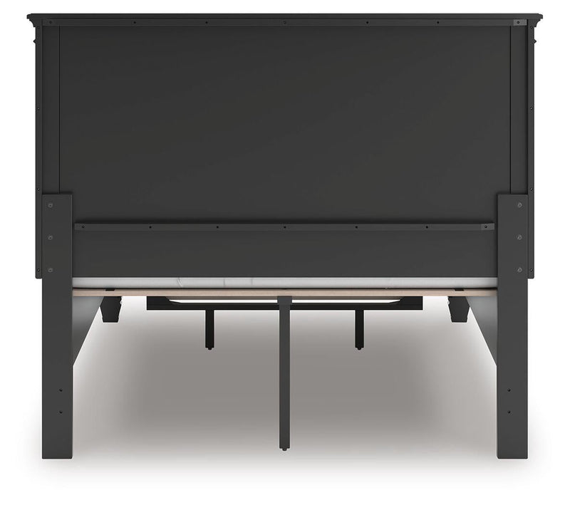 Lanolee Full Panel Storage Bed, Dresser and Mirror