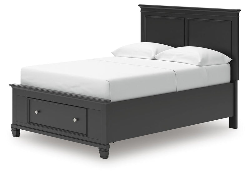 Lanolee Full Panel Storage Bed, Dresser and Mirror