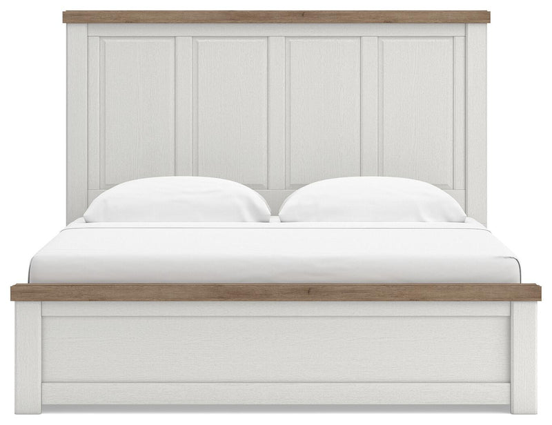 Savonport King Panel Bed with Storage. Dresser, Mirror and Nightstand