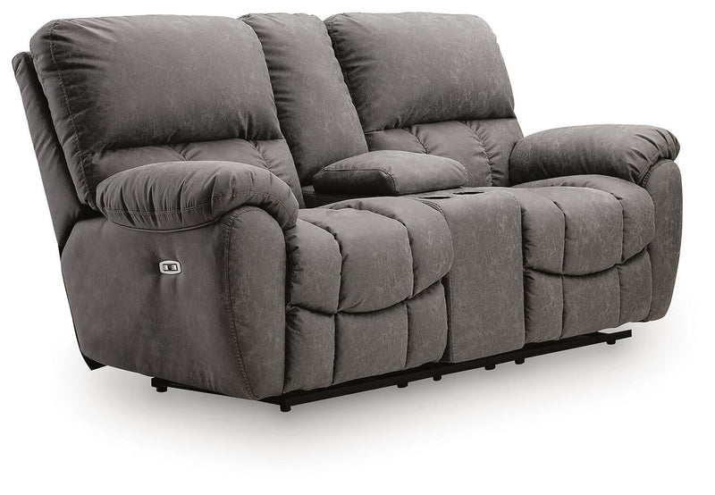 Bakerstein PWR REC Loveseat/CON/ADJ HDRST