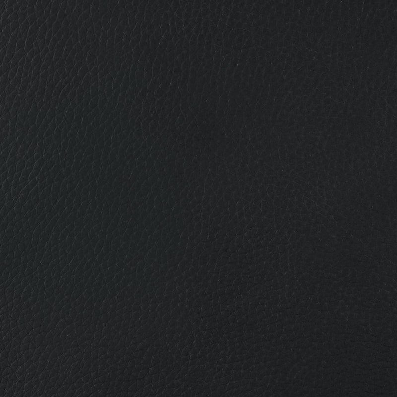 Vardon Genuine Leather Counter Height Chair Black (Set of 2)
