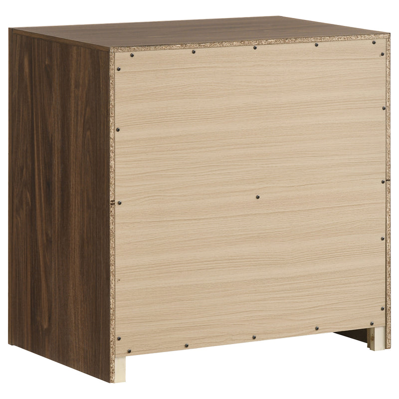 Etienne 5-piece Full Bedroom Set Walnut