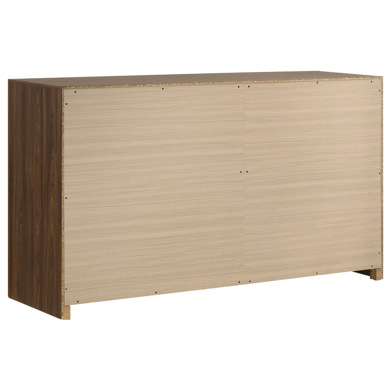 Etienne 4-piece Twin Bedroom Set Walnut