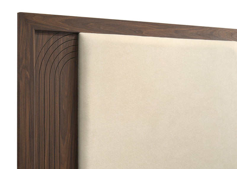 Etienne 4-piece Twin Bedroom Set Walnut
