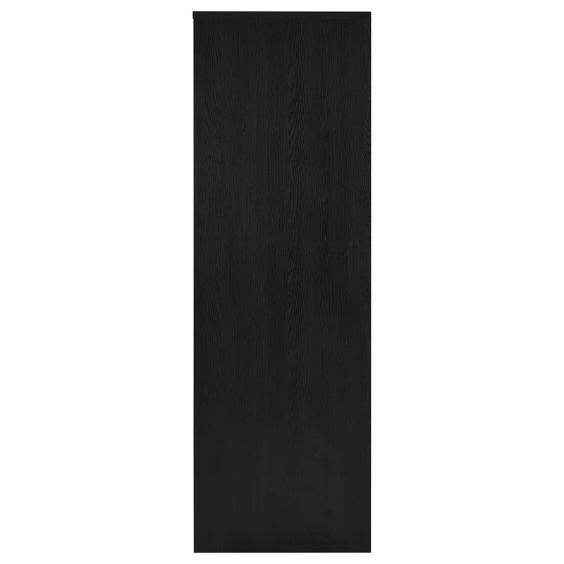 Noble 2-door Bedroom Wardrobe Storage Cabinet Armoire Black