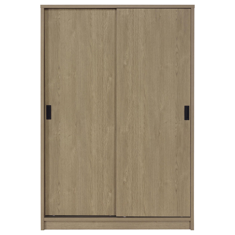 Noble 2-door Bedroom Wardrobe Storage Cabinet Armoire Latte