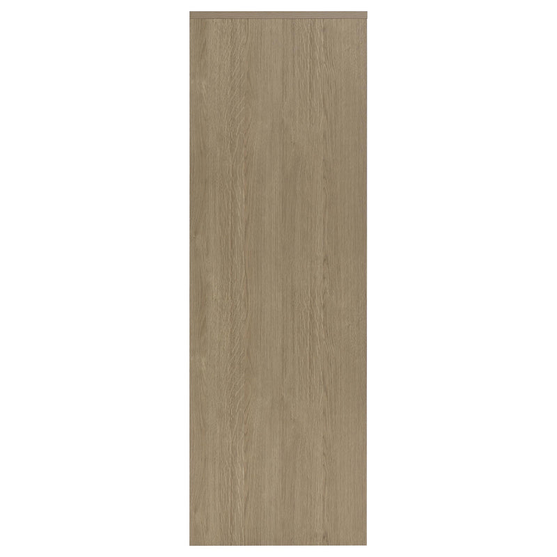 Cerda 3-door Bedroom Wardrobe Storage Cabinet Armoire Latte