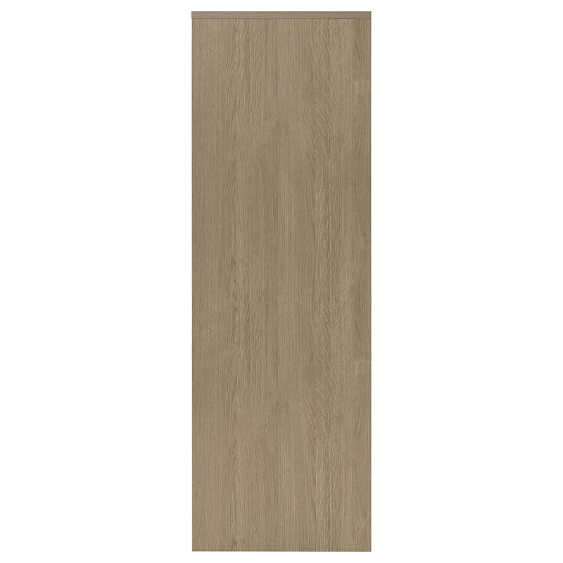 Cerda 3-door Bedroom Wardrobe Storage Cabinet Armoire Latte