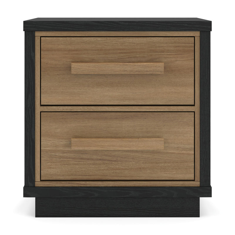 Kozmour Two Drawer Night Stand