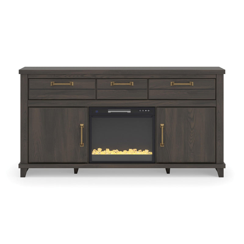 Brazen Valley 71" TV Stand with Electric Fireplace
