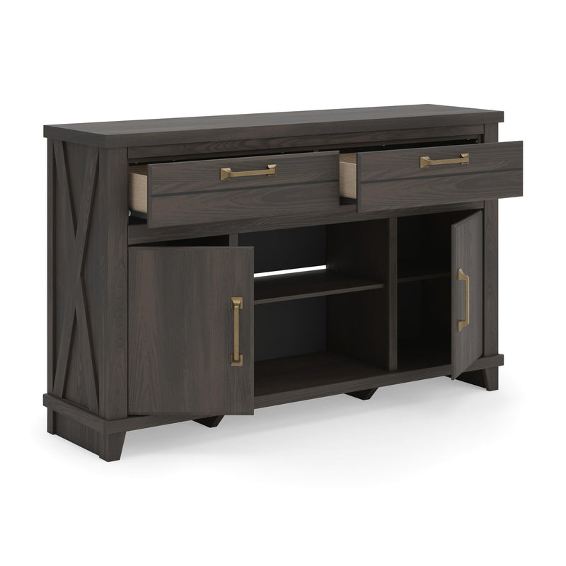 Brazen Valley LG TV Stand w/Fireplace Option