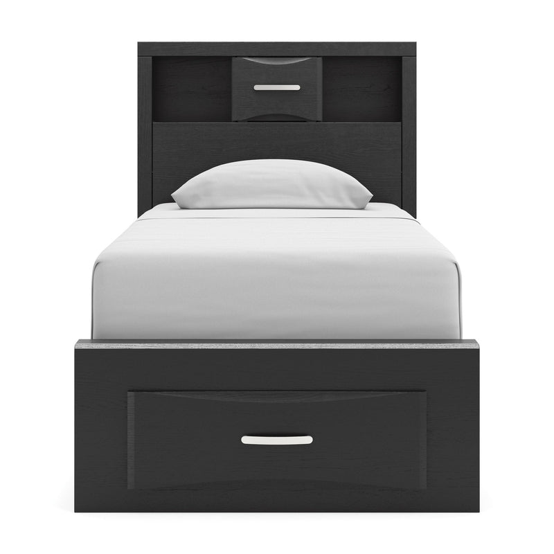 Stabotta Twin Bookcase Storage Bed